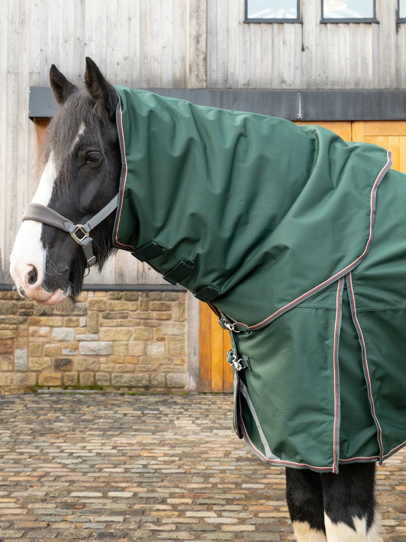 Epic Essential 100g Turnout Hood - Broad Fit - Forest