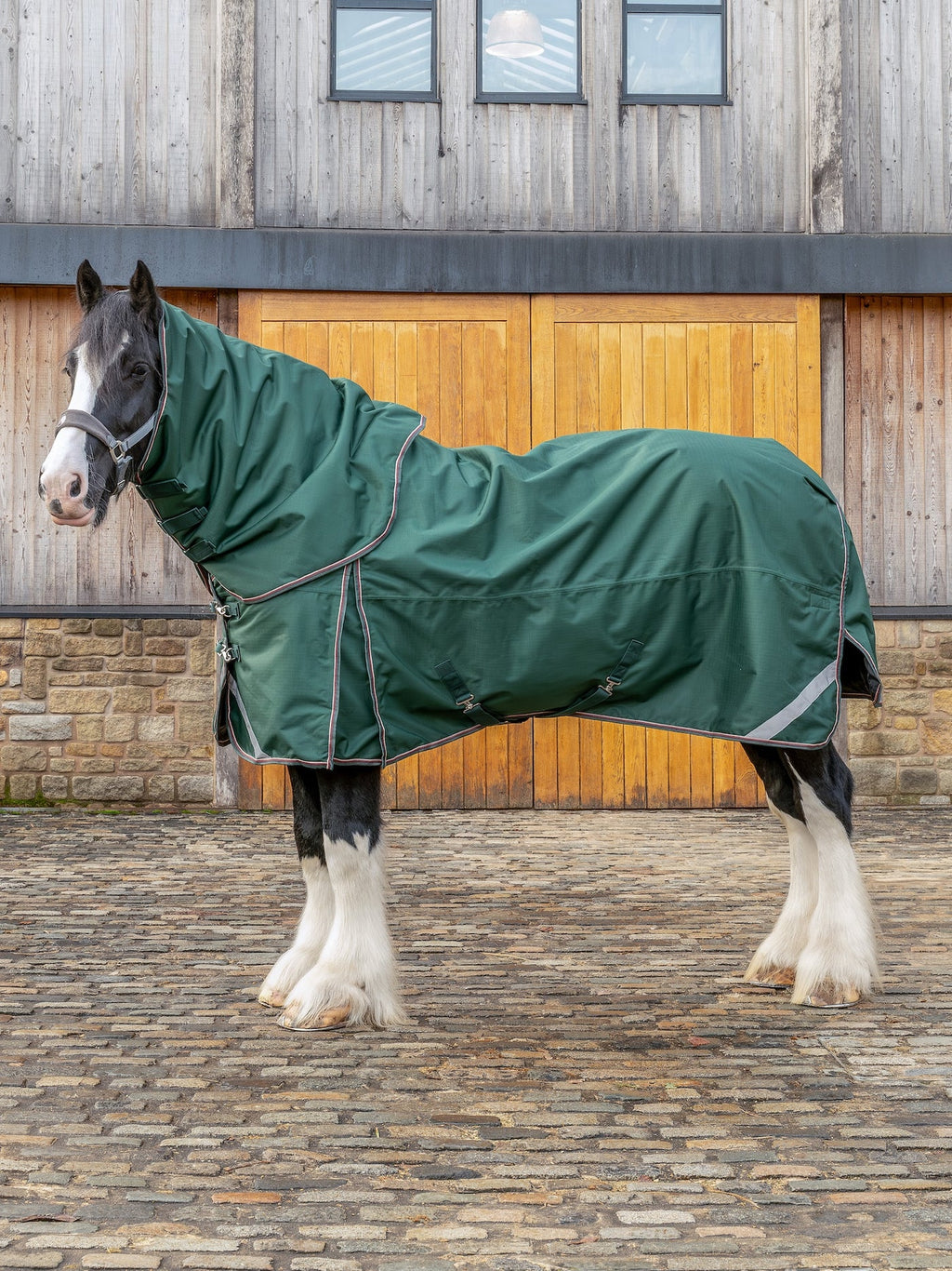 Epic Essential 100g Turnout Hood - Broad Fit - Forest
