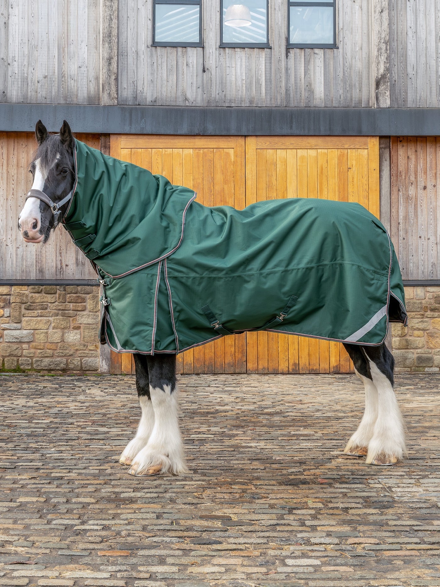 Epic Essential 100g Turnout Hood - Broad Fit - Forest