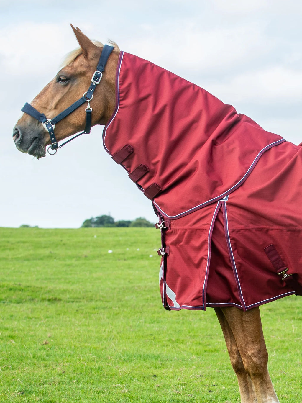 Epic Essential No Fill Turnout Hood - Broad Fit - Red