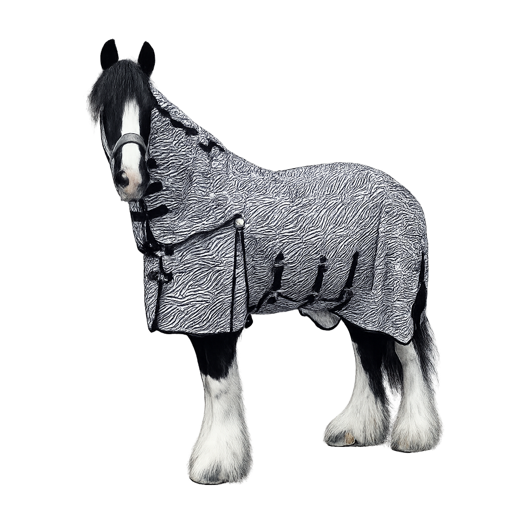 Epic Classic Zebra Fly Rug with Belly Piece - Broad Fit